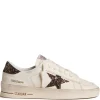 Sneakers Golden Goose Stardan Lace-Up alb