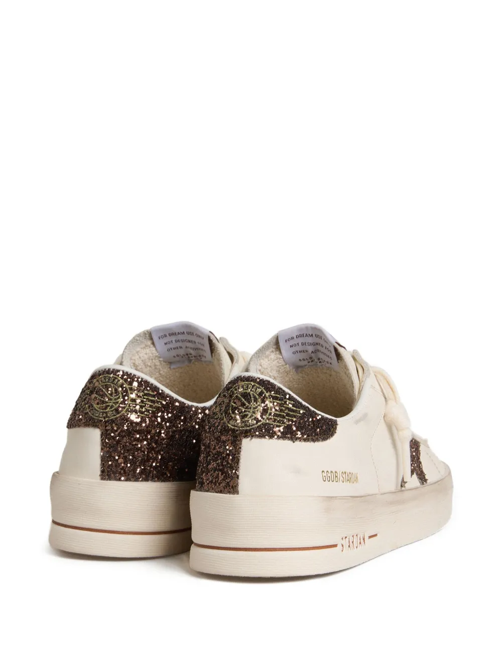Sneakers Golden Goose Stardan Lace-Up alb - imagine 2