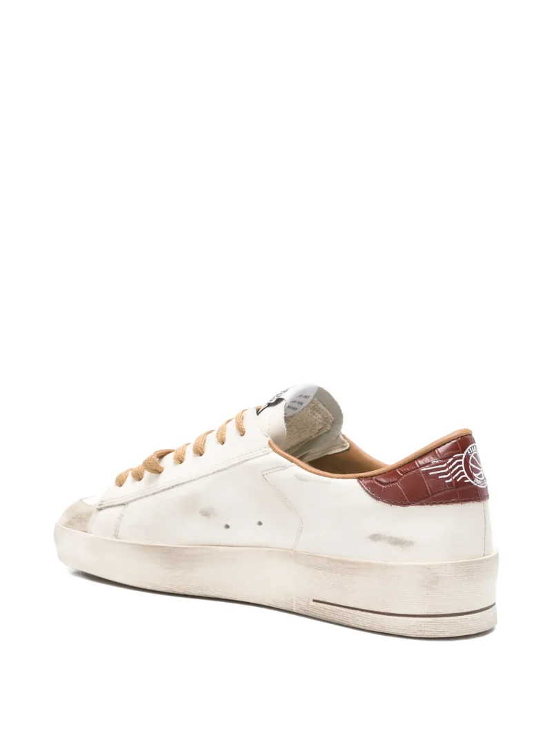 Alternative view of Sneakers Golden Goose Stardan Leather Star-Motif alb