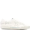 Sneakers Golden Goose Super-Star Leather alb