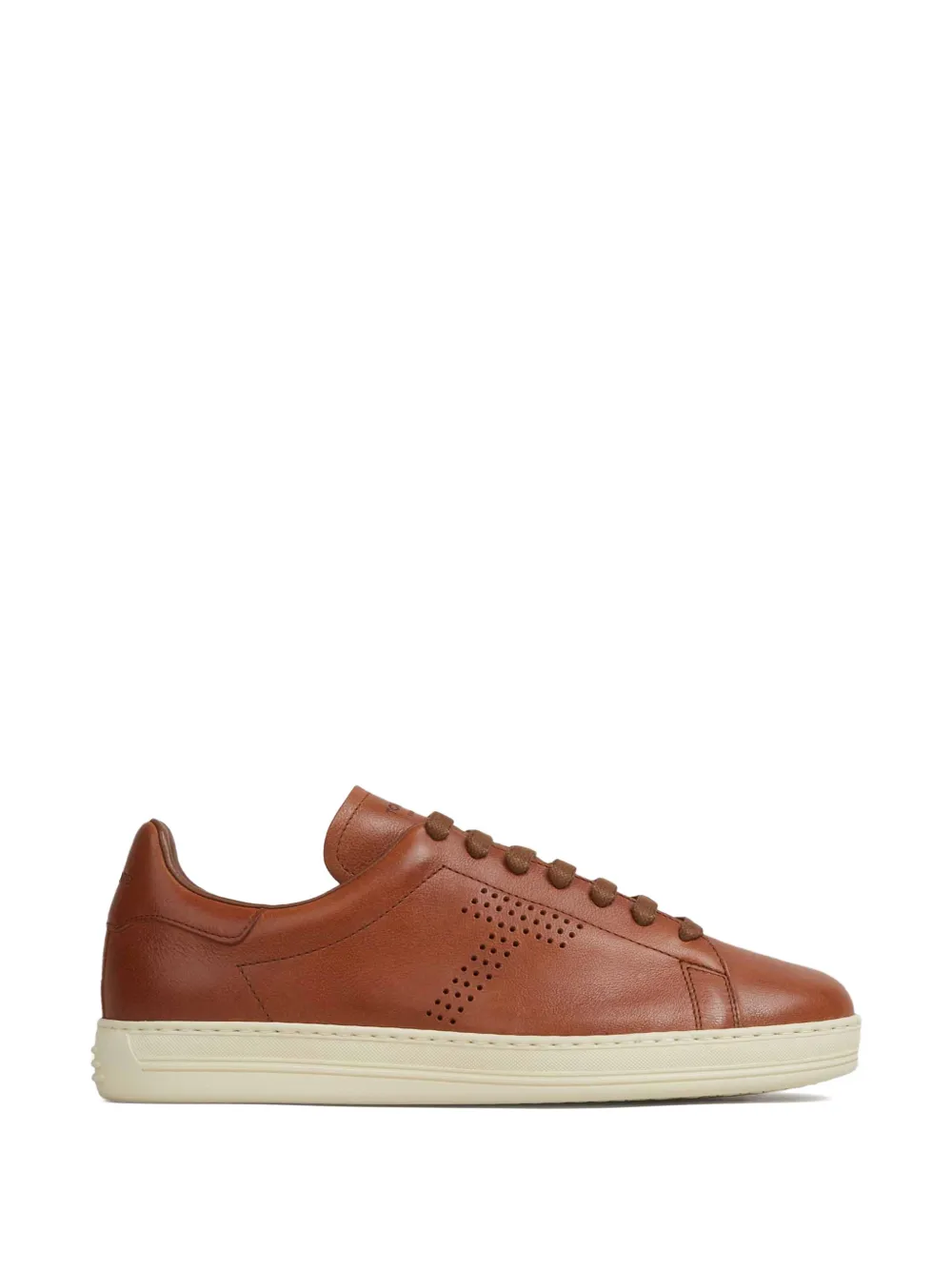 Sneakers TOM FORD Perforated-Logo maro