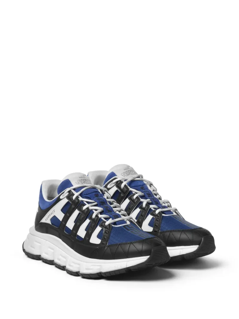 Alternative view of Sneakers Versace Lace-Up albastru