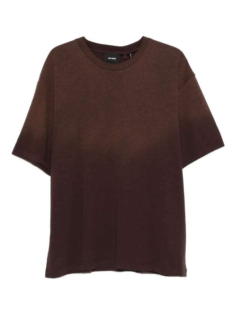 Tricou Axel Arigato Bubble Reverse T-shirt maro