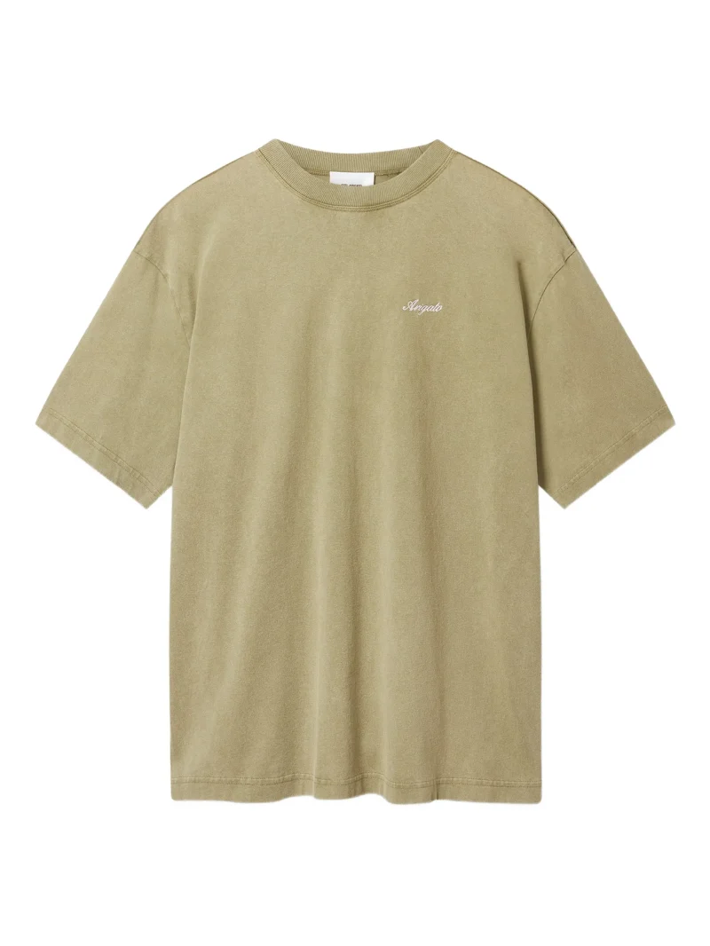 Tricou Axel Arigato Honor Washed khaki