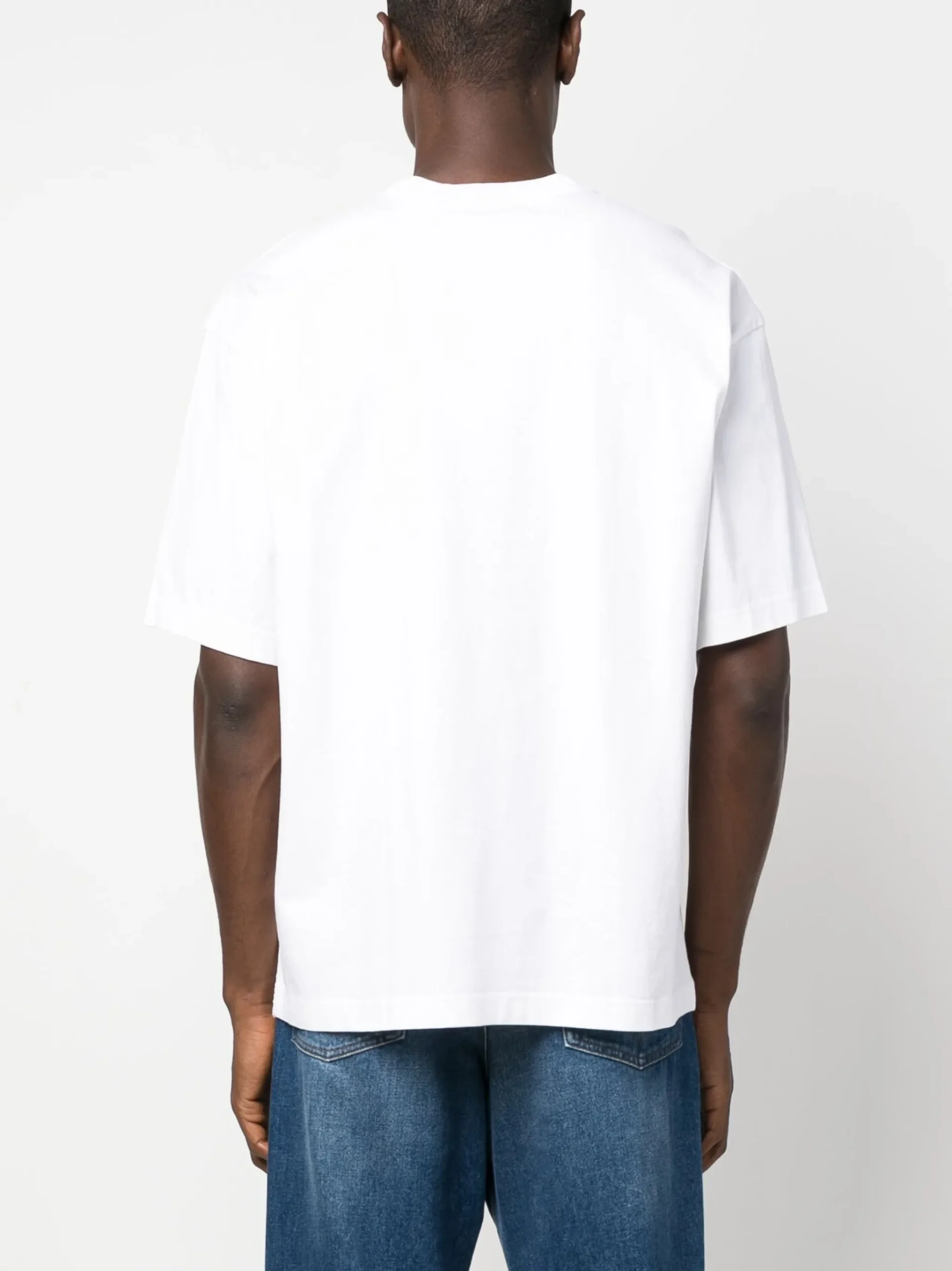 Tricou Axel Arigato Logo-Embroidered alb - imagine 2