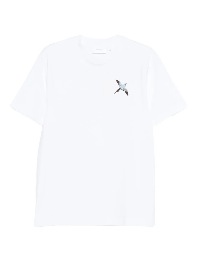 Tricou Axel Arigato Micro Bee Bird Graphic alb