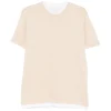 Tricou Eleventy Layer bej