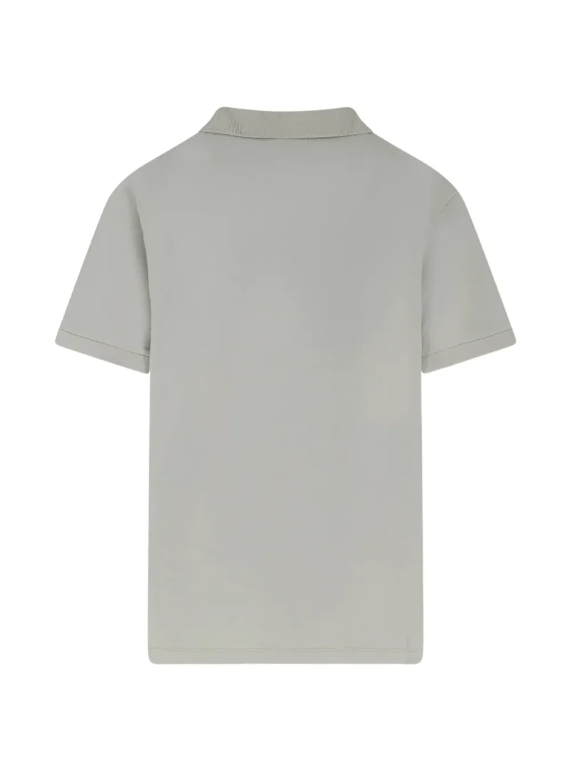 Alternative view of Tricou polo Stone Island Logo-Patch gri