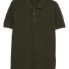 Tricou polo TOM FORD Button-Fastening khaki