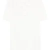 Tricou polo TOM FORD Short-Sleeve alb