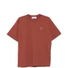 Tricou Stone Island Compass-Patch portocaliu