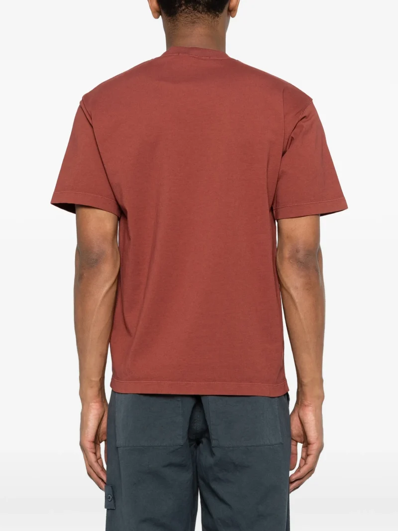 Alternative view of Tricou Stone Island Compass-Patch portocaliu