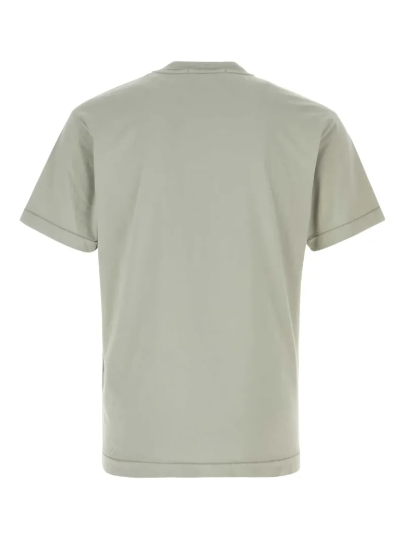 Alternative view of Tricou Stone Island Logo khaki