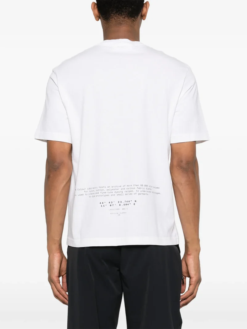 Alternative view of Tricou Stone Island Organic Cotton alb
