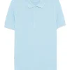Tricou TOM FORD Buttoned Polo albastru