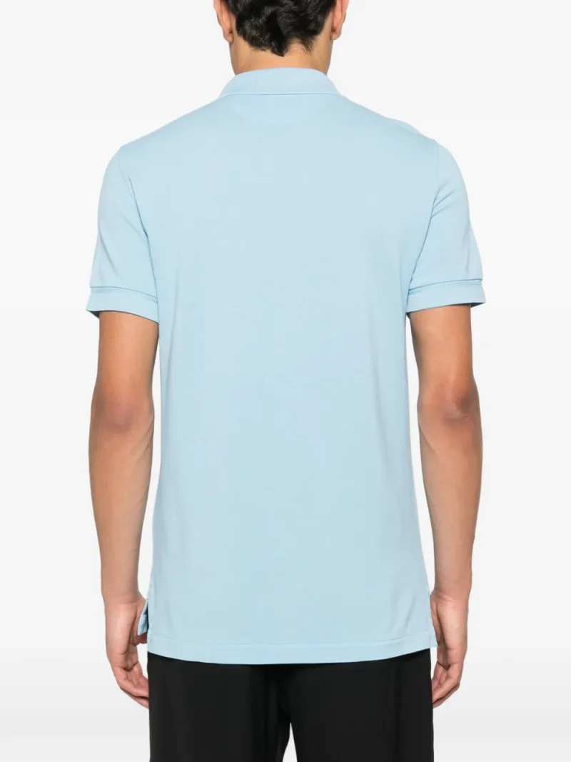 Alternative view of Tricou TOM FORD Buttoned Polo albastru