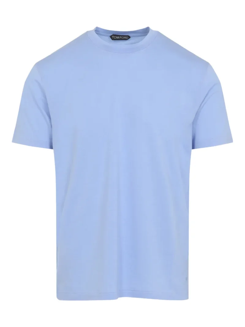 Tricou TOM FORD Round-Neck albastru