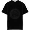 Tricou Versace Crystal Medusa negru