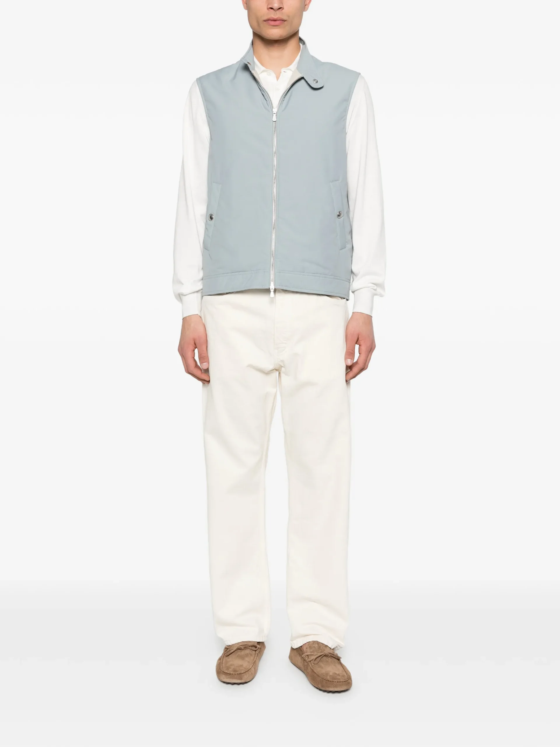 Vesta Eleventy Zip Pocket Gilet albastru - imagine 4