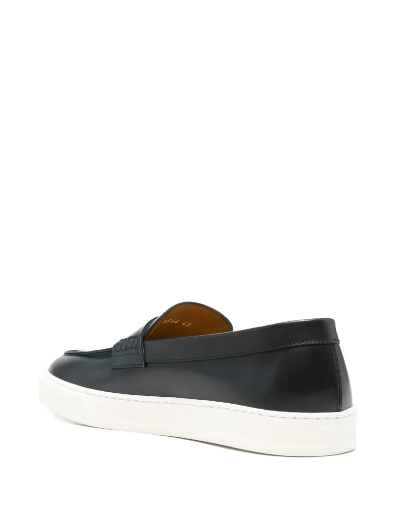 Alternative view of Loafers Doucal's Penny-Slot bleumarin