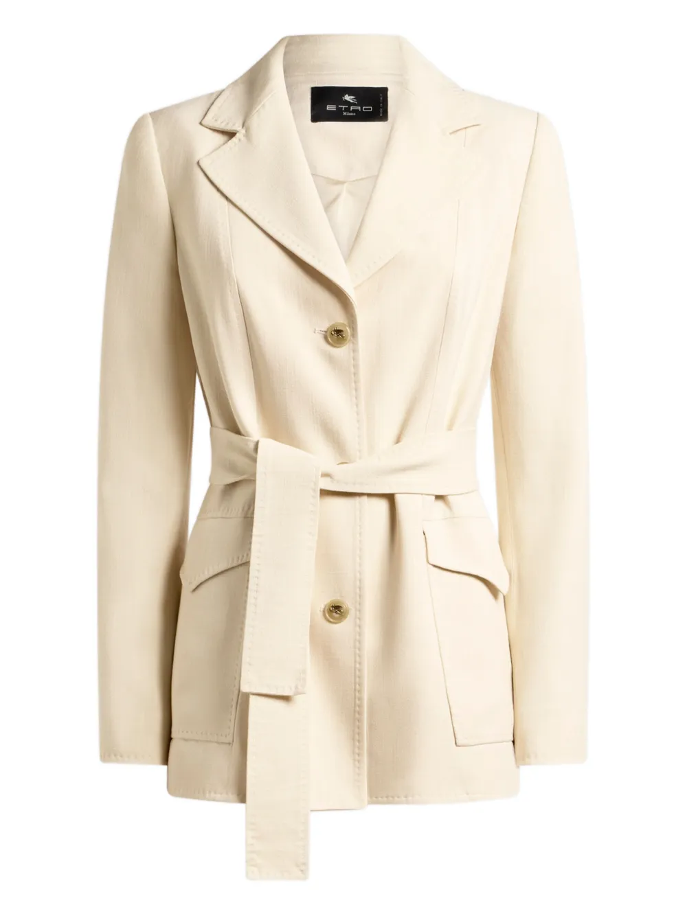 Jacheta ETRO Belted Field bej