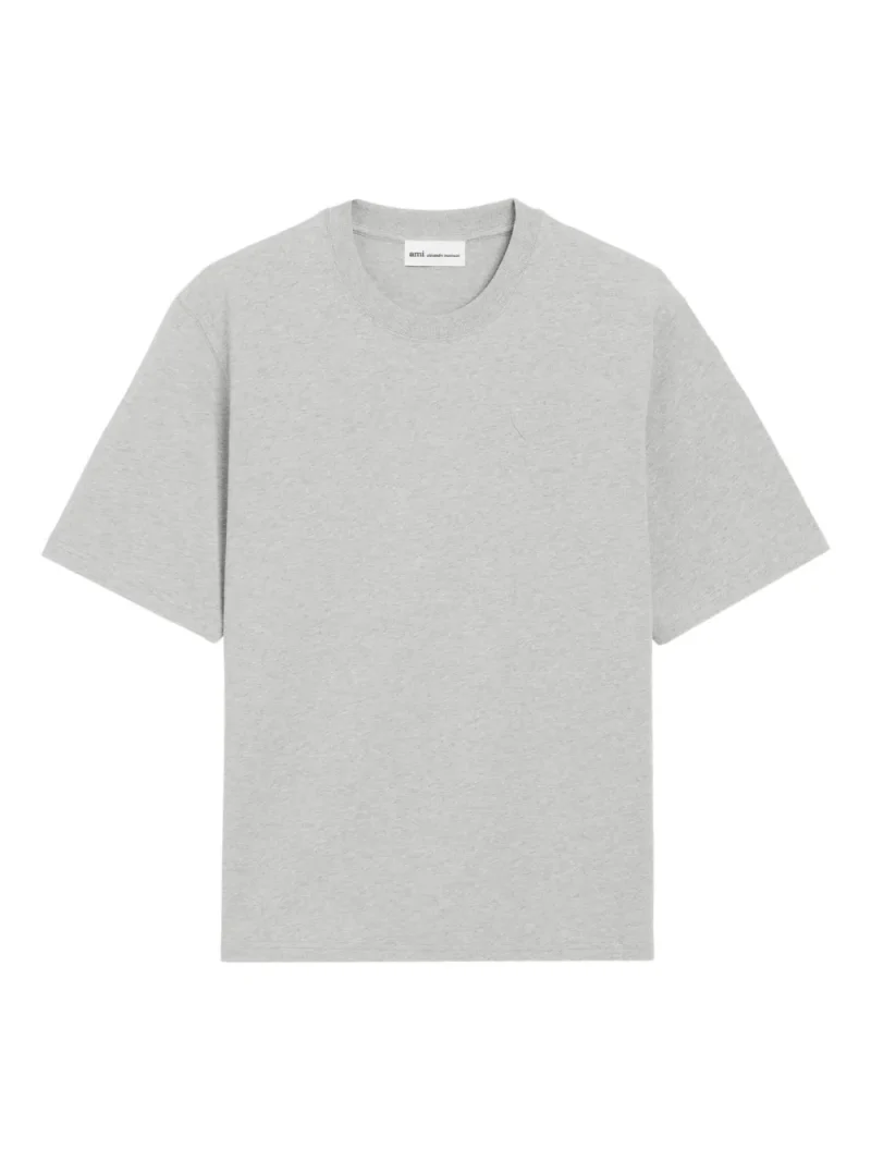 Tricou AMI Paris Crew-Neck gri