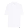 Tricou polo Gran Sasso Logo Patch alb