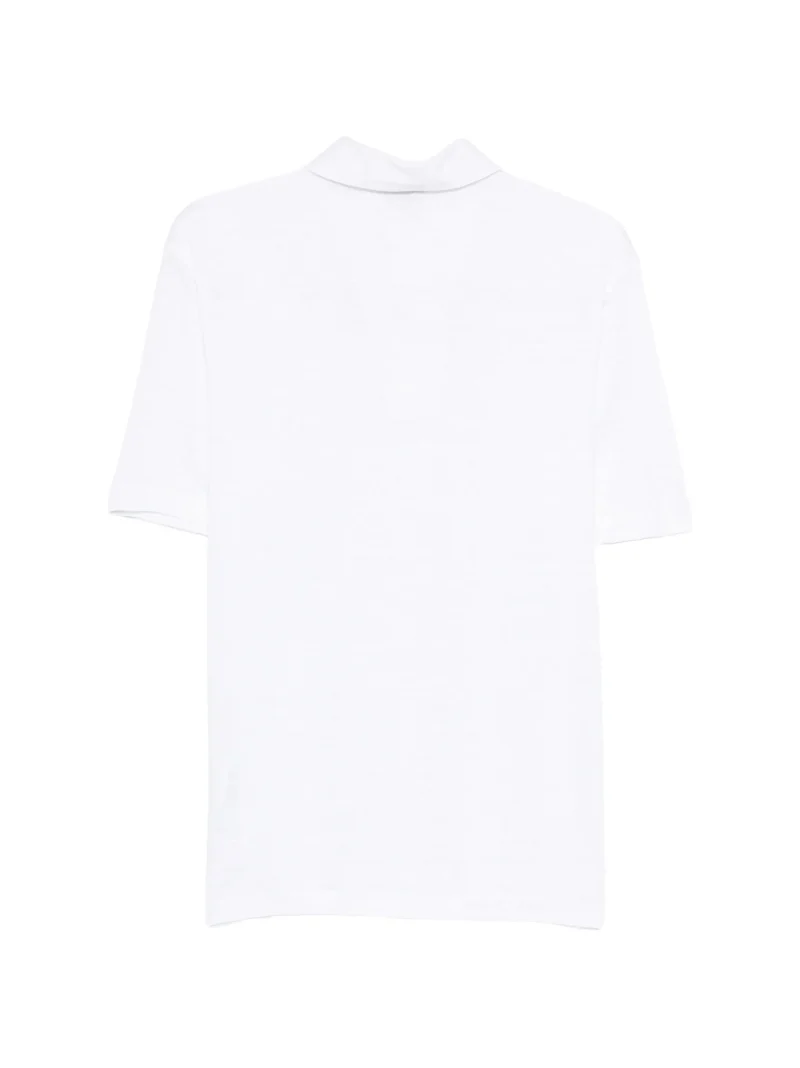 Alternative view of Tricou polo Gran Sasso Logo Patch alb
