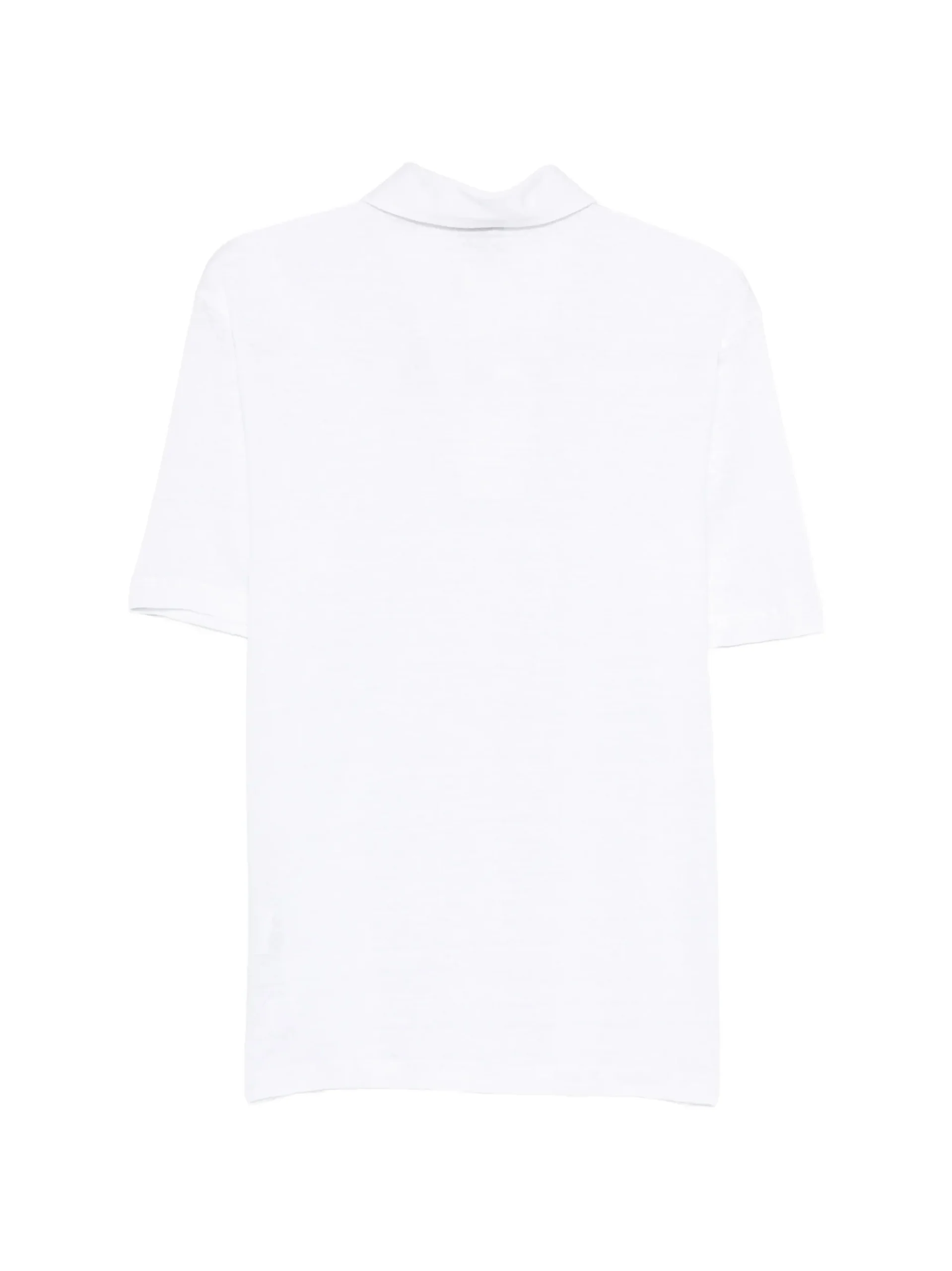 Tricou polo Gran Sasso Logo Patch alb - imagine 2