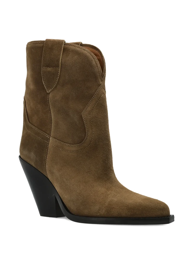 Alternative view of Ghete Isabel Marant Leyane pointed western maro