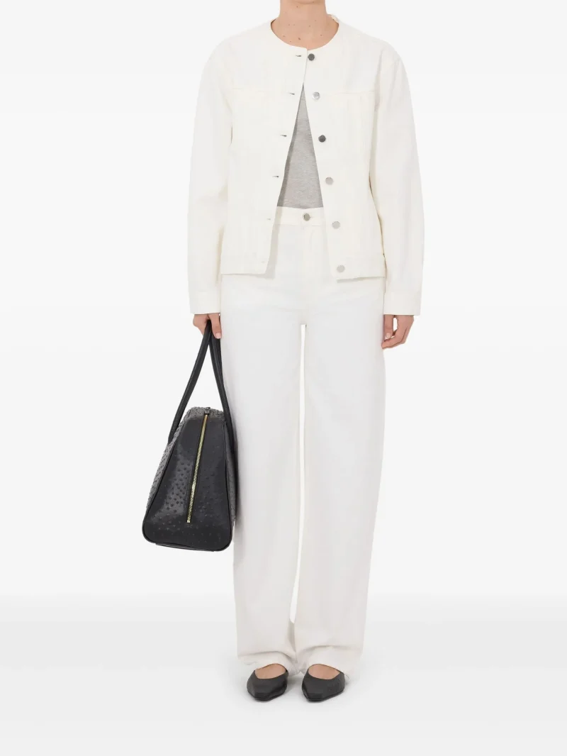 Alternative view of Jacheta LouLou De Saison Rima patch-pocket ecru