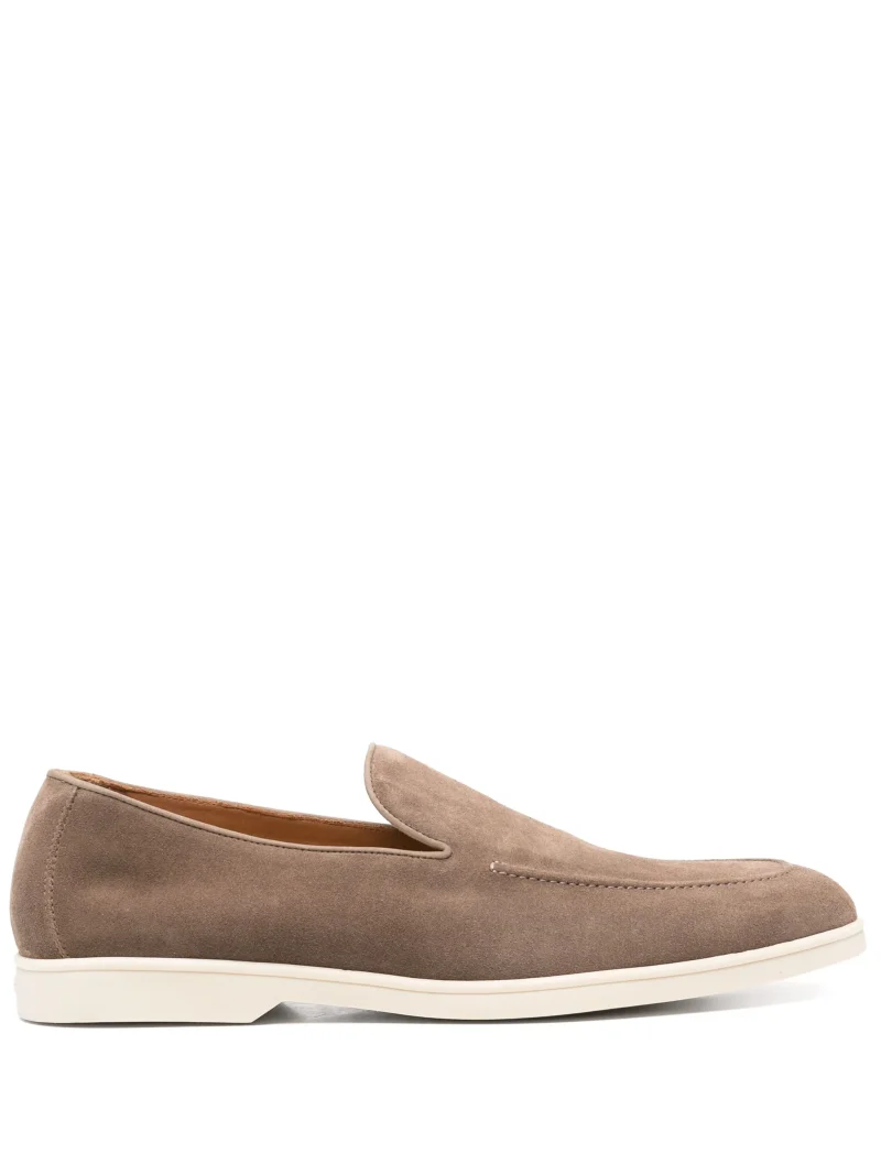 Loafers Doucal's Suede maro