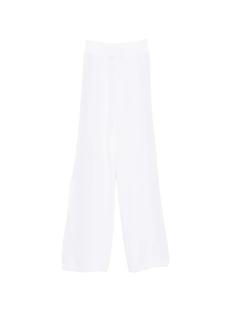 Alternative view of Pantaloni Lorena Antoniazzi side-stripe alb