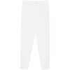Pantaloni LouLou De Saison pressed-crease straight-leg ecru