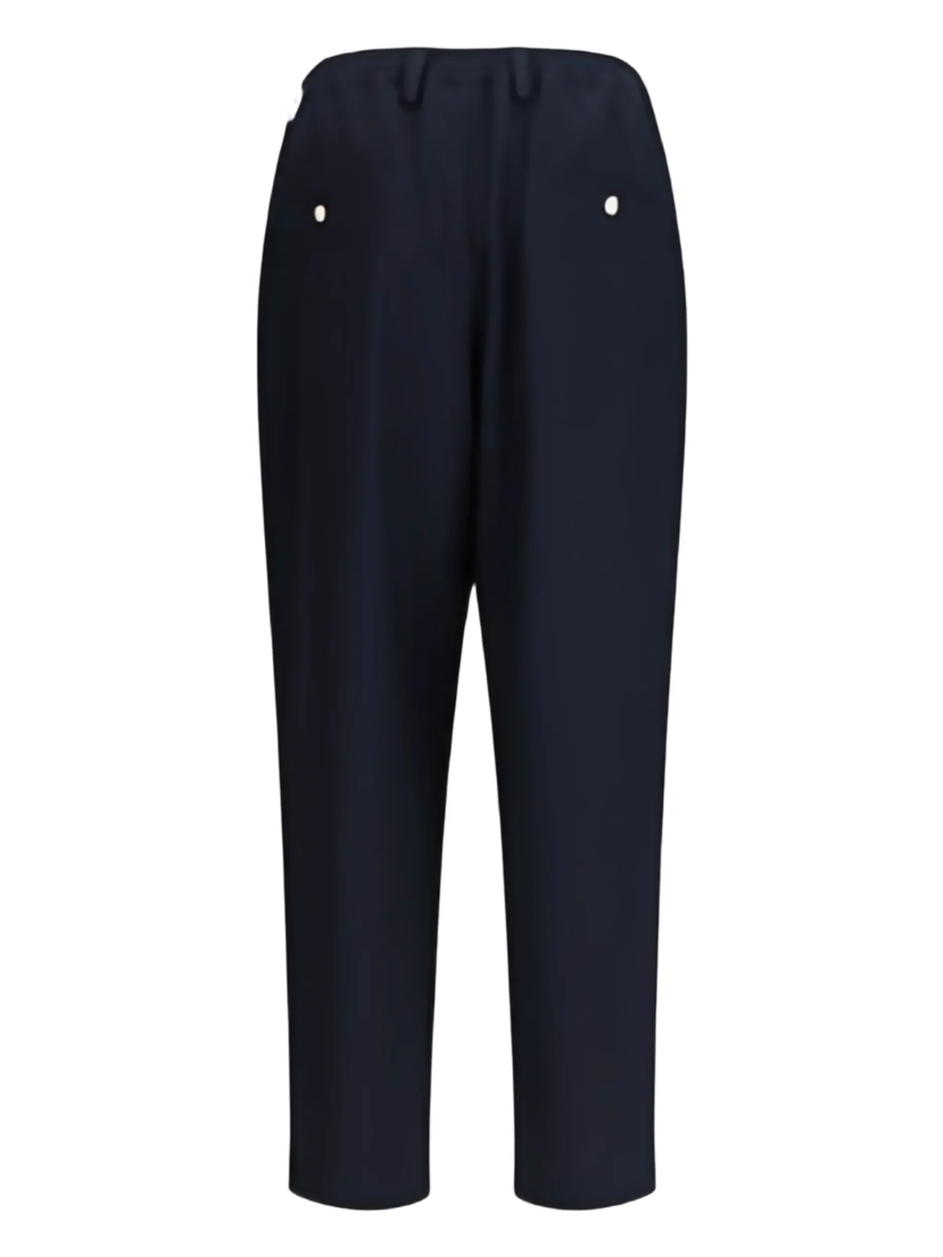 Pantaloni Marni pleated wool albastru - imagine 2