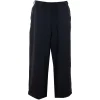 Pantaloni Y-3 elasticated wide track negru