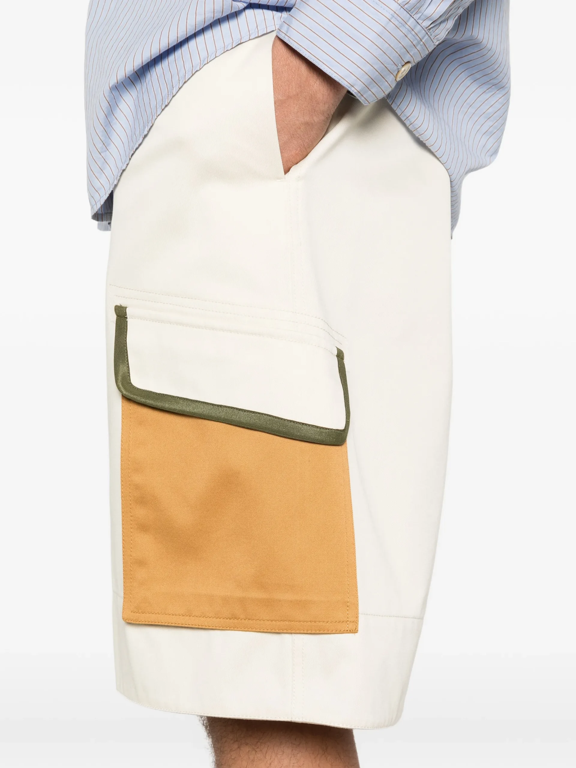 Pantaloni scurti Marni Pocket bej