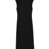 Rochie midi AMI Paris Sleeveless negru