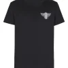 Tricou Balmain design-print negru