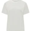 Tricou Y-3 short-sleeve crew-neck alb