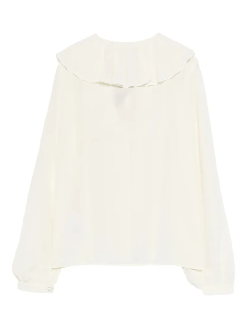 Alternative view of Camasa ETRO Ruffled-Collar ecru