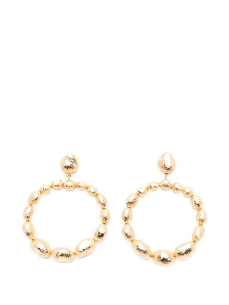 Cercei Cult Gaia Beaded auriu