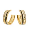 Cercei Ferragamo Round Hoop auriu