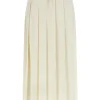 Fusta Fabiana Filippi Pleated ecru