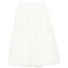 Fusta midi Simkhai Floral ecru