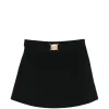 Fusta mini Cult Gaia Amoret Buckle-Detail negru