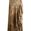 Fusta mini ETRO Peau d'Ange Silk maro