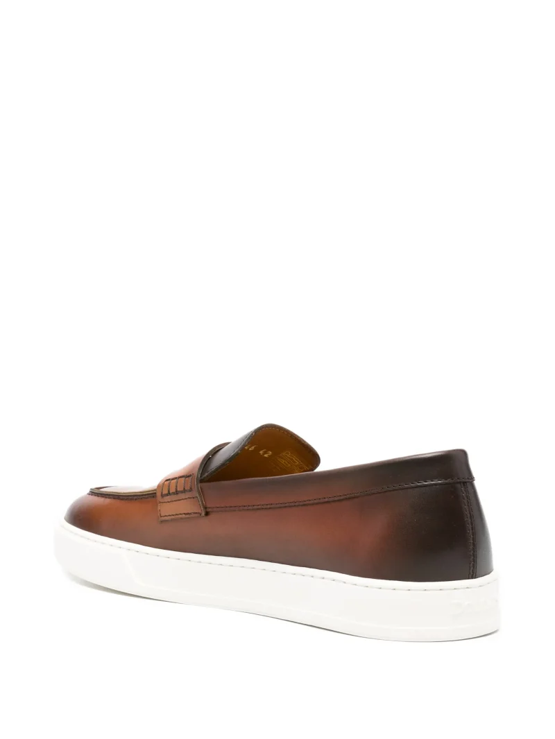 Alternative view of Loafers Doucal's Paneled maro
