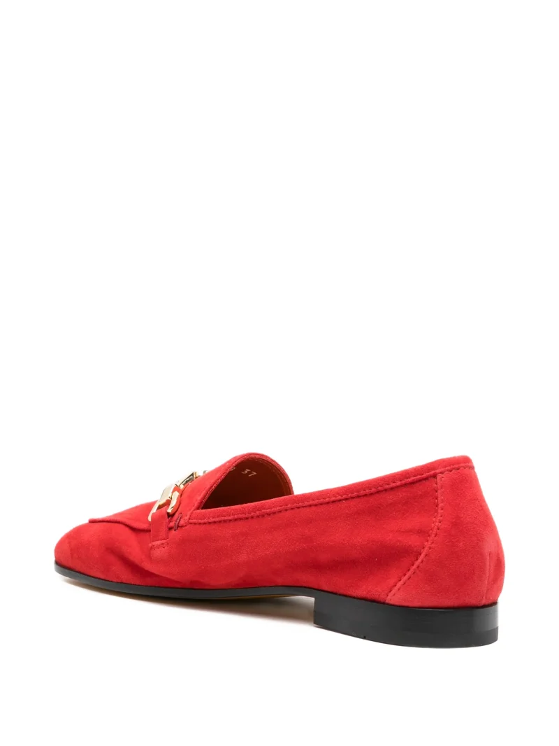 Alternative view of Mocasini Doucal's Hardware Suede rosu