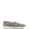 Mocasini Doucal's Noara Topstitched gri